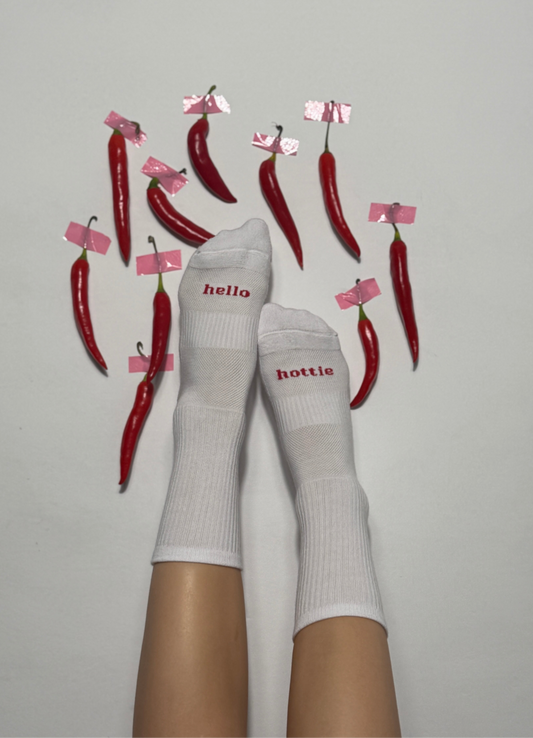 hello hottie | Socken