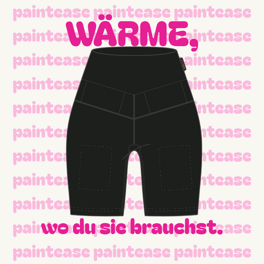 paintease | beheizbare Baumwollshorts